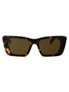 Prada Woman Sunglass Pr 08ys In Vau01t Honey Tortoise