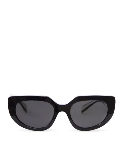 Prada Sunglasses With Logo In Black