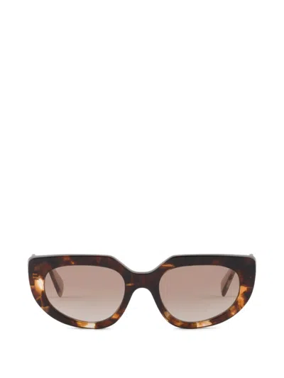 Prada Sunglasses With Logo In Green