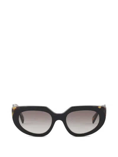 Prada Sunglasses With Logo In Metallic