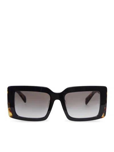 Prada Sunglasses With  Logo In Black