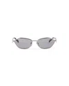 Prada Sonnenbrille Mit  Logo In Gray