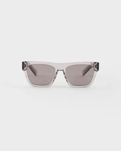 Prada Sunglasses With  Logo In Neutral