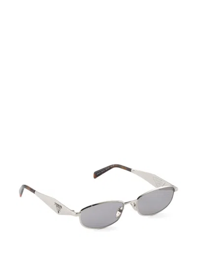 Prada Sunglasses With  Logo In Neutral