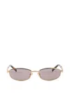 Prada Sunglasses With  Logo In Neutral