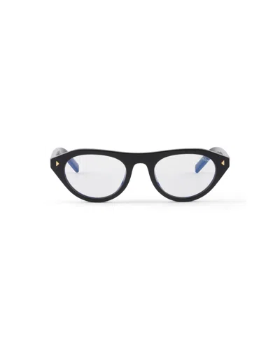 Prada Sunglasses With The Iconic Metal Plaque In Crystal Lenses