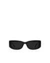 Prada Eyewear Spr14yc053e1ab Rectangular Sunglasses In Black