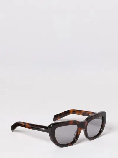 Prada Sunglasses Woman In Metallic