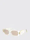 Prada Champagne Trasparente Acetate Sunglasses In Transparent