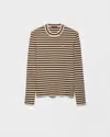 Prada Superfine Wool Crew-neck Sweater In Orange
