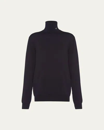 Prada Superfine Wool Turtleneck Sweater