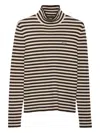 Prada Superfine Wool Turtleneck Sweater In Brown