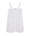 Prada Embroidered Vintage-look Fabric Mini-dress