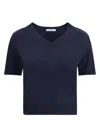 Prada Virgin Wool Sweater In Blue