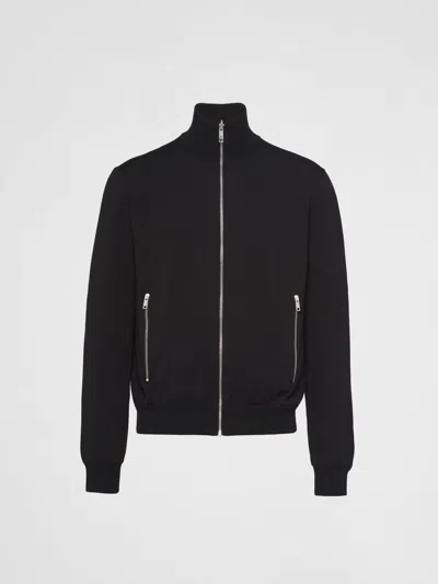 Prada Sweater Men  In Black