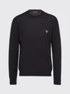 Prada Sweater Men  In Black