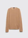 Prada Sweater Men  In Brown