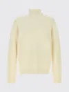 Prada Off White Knitted Sweaters In White