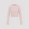 Prada Rosa Knitted Sweater In Pink