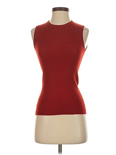 Pre-owned Prada Sweater Vest In Red
