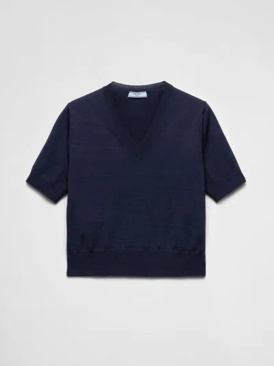 Prada Sweater Woman Navy