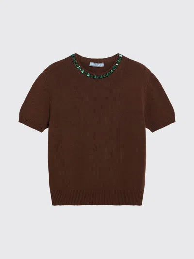 Prada Sweater Woman  In Brown