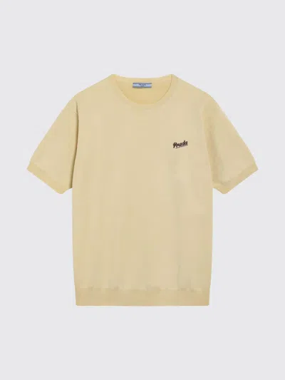 Prada Silk Crew-neck Sweater In Multi