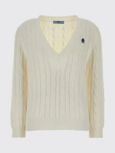 Prada Sweater Woman In White