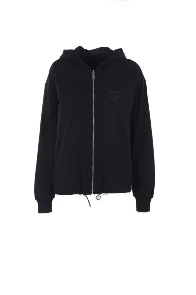Prada Sweaters In Black