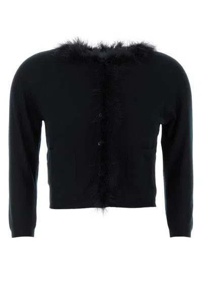 Prada Sweaters In Black
