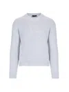 Prada Wool Sweater In Blue