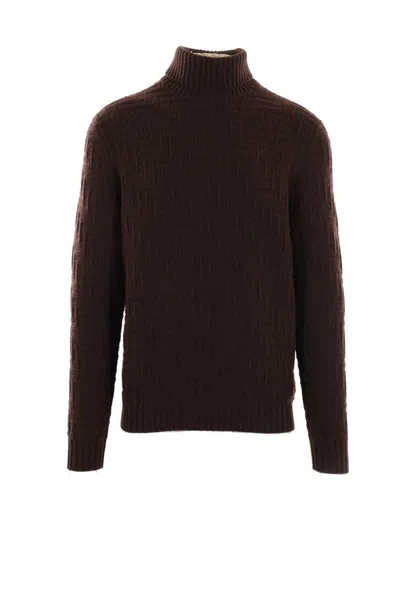 Prada Sweaters In Brown