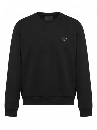 Prada Sweatshirt In Black