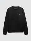 Prada Sweatshirt Men In Black