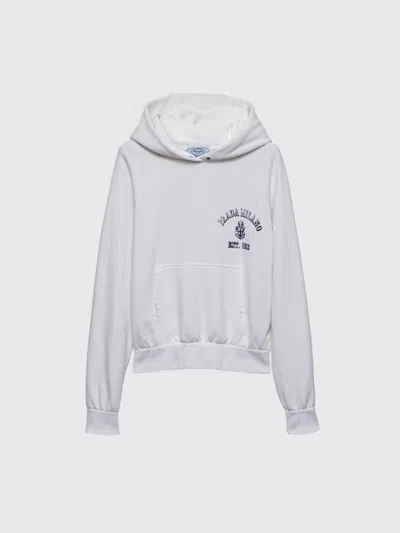 Prada Sweatshirt Woman White