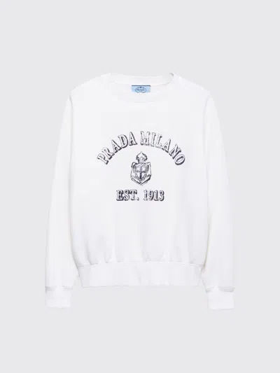 Prada Sweatshirt Woman White