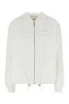 Prada White Cotton Reversible Jacket