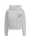 Prada Women Cotton Hoodie In White