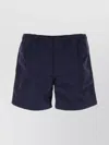 Prada Swim Shorts Nylon Elastic Waistband In Blue
