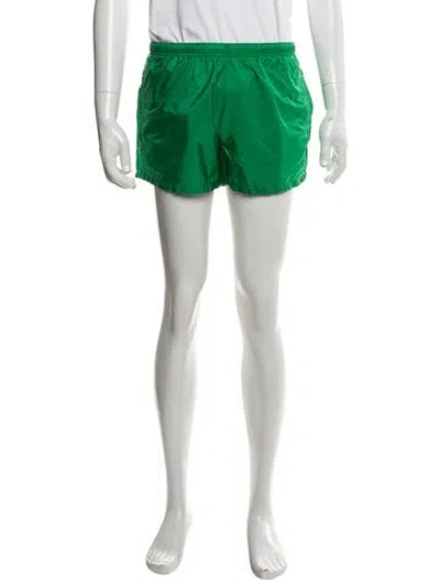 Pre-owned Prada Swim Trunks In Green