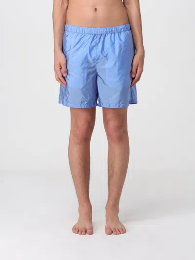 Prada Swimsuit Men  In Blue