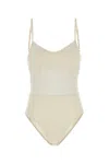 Prada Women's Light Tulle Swimsuit In Pink