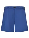 Prada Blue Swim Shorts In Blue