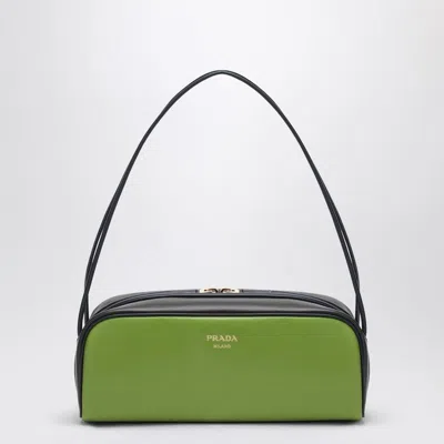 Prada Swing Bag Ebony/green