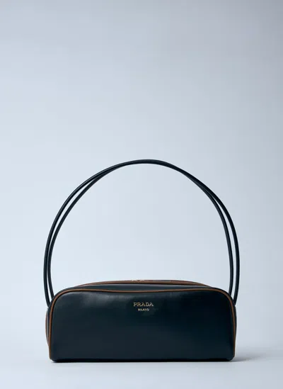 Prada Swing Shoulder Bag In Black