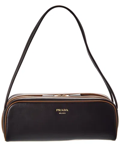 PRADA PRADA SWING SMOOTH LEATHER SHOULDER BAG