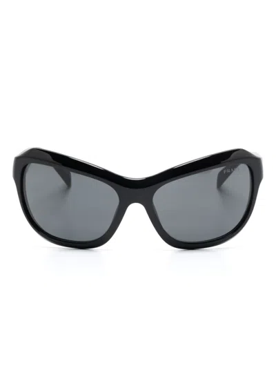 Prada Swing Sunglasses In Black