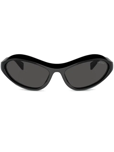 Prada Swing Sonnenbrille In Schwarz