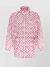 Prada Symbol Geometric High Collar Jacket