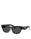 Prada Symbole Butterfly Sunglasses, 53mm In Black
